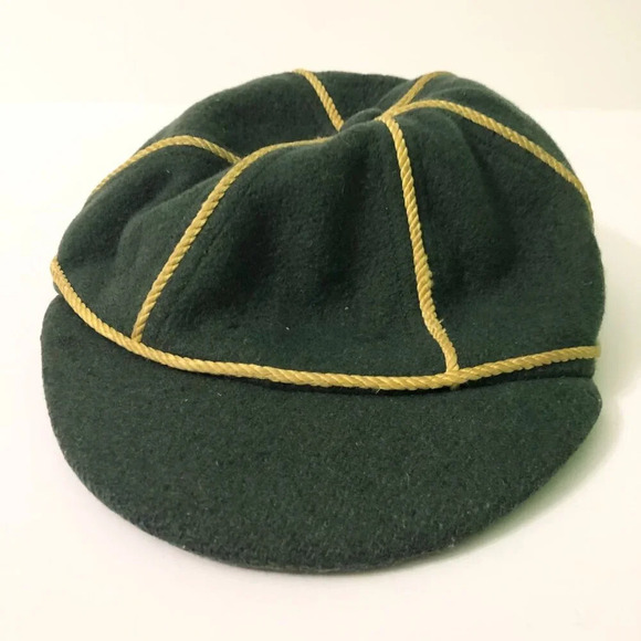 Vintage 60s Wolf Cub Scouts Cap Kids  Boy Scout Stains No Size - Picture 14 of 14